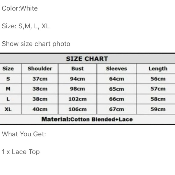 026 Boho White lace scalloped Hem Frill neck Top - Picture 11 of 12